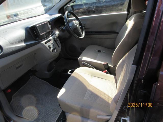 ミライース X 純正ナビ・地TV・DVD/CD・BLUETOOH・エコアイドル・禁煙車・電動格納ミラー・ETC・キーレスキー・(12枚目)