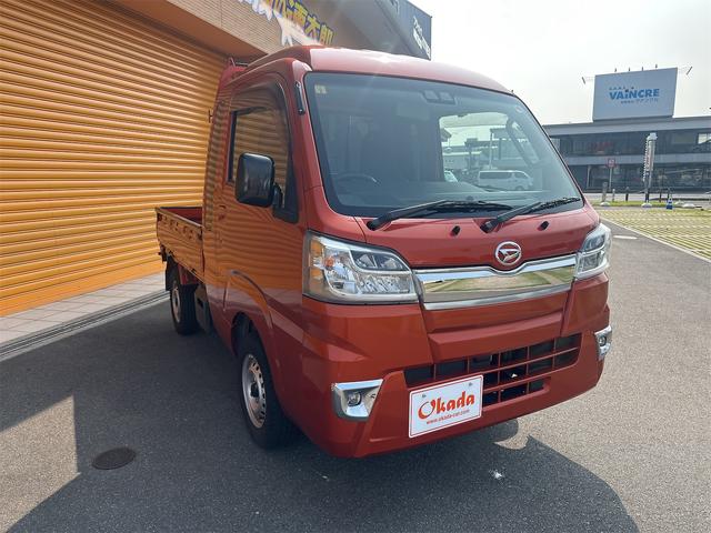 ハイゼットトラック ジャンボＳＡＩＩＩｔ　４ＷＤ　スマートアシスト　ワンオーナー　ドライブレコーダー　ＥＴＣ　ＣＤデッキ　Ｂｌｕｅｔｏｏｔｈ　ＬＥＤヘッドライト　フォグランプ　３方開（5枚目）