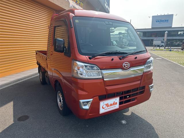 ハイゼットトラック ジャンボＳＡＩＩＩｔ　４ＷＤ　スマートアシスト　ワンオーナー　ドライブレコーダー　ＥＴＣ　ＣＤデッキ　Ｂｌｕｅｔｏｏｔｈ　ＬＥＤヘッドライト　フォグランプ　３方開（7枚目）