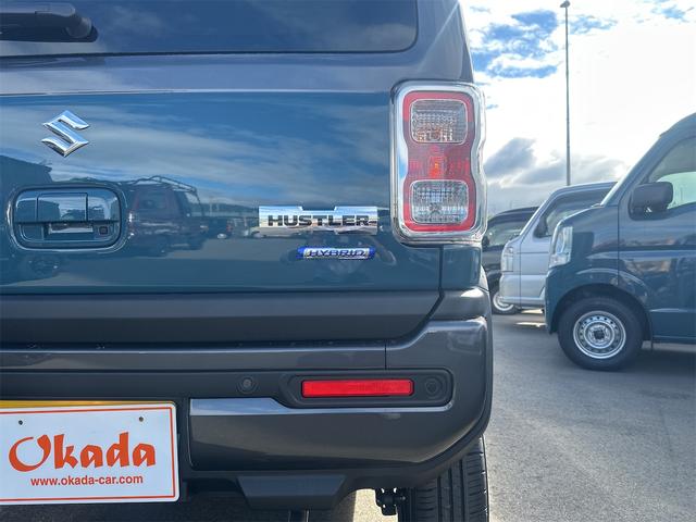 ハスラー ハイブリッドX 届出済未使用車 衝突被害軽減ブレーキ オーディオレス LEDヘッドライト LEDフォグランプ スマートキー プッシュスタート 純正アルミホイール 禁煙車(44枚目)