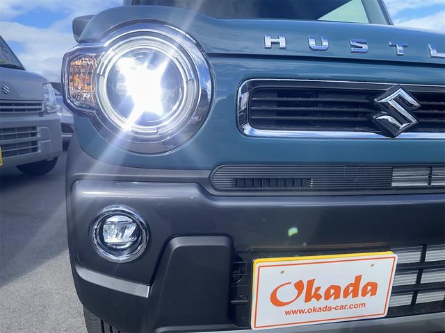 ハスラー ハイブリッドX 届出済未使用車 衝突被害軽減ブレーキ オーディオレス LEDヘッドライト LEDフォグランプ スマートキー プッシュスタート 純正アルミホイール 禁煙車(46枚目)