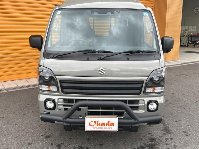スーパーキャリイ Ｘリミテッド　４ＷＤ　衝突被害軽減ブレーキ　ナビ　ワンオーナー　ＬＥＤヘッドライト　フォグランプ　社外バンパーガード　アルミホイール　社外マフラー　キーレスエントリー　５ＭＴ（5枚目）