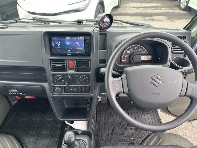 スーパーキャリイ Ｘリミテッド　４ＷＤ　衝突被害軽減ブレーキ　ナビ　ワンオーナー　ＬＥＤヘッドライト　フォグランプ　社外バンパーガード　アルミホイール　社外マフラー　キーレスエントリー　５ＭＴ（15枚目）