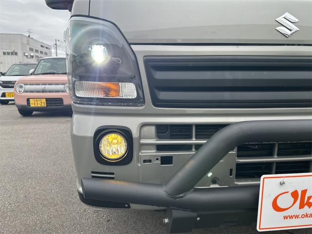 スーパーキャリイ Ｘリミテッド　４ＷＤ　衝突被害軽減ブレーキ　ナビ　ワンオーナー　ＬＥＤヘッドライト　フォグランプ　社外バンパーガード　アルミホイール　社外マフラー　キーレスエントリー　５ＭＴ（44枚目）