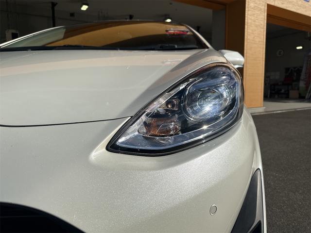 アクア Sスタイルブラック トヨタセーフティセンス ナビTV パノラマモニター LEDヘッドライト スマートキー プッシュスタート(47枚目)