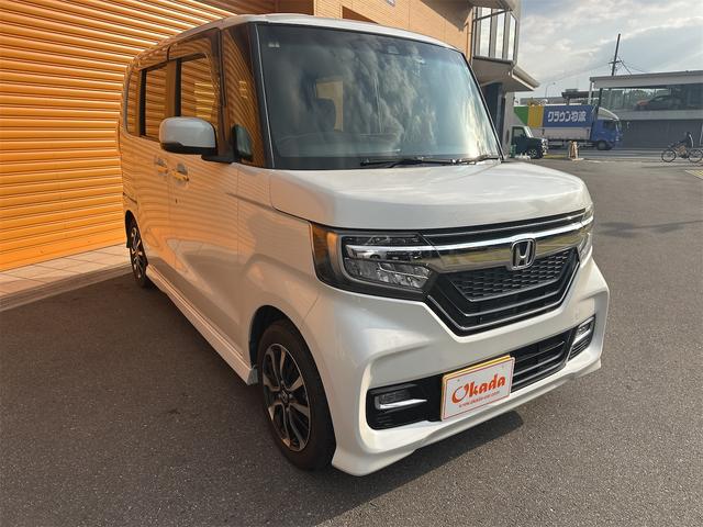 N-BOXカスタム G・EXホンダセンシング ワンオーナー ドライブレコーダー ETC パワースライドドア LEDヘッドライト スマートキー プッシュスタート 禁煙車 整備記録簿(6枚目)