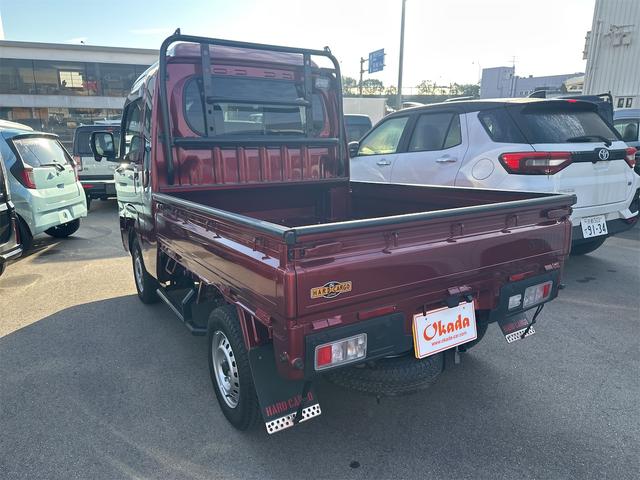 ハイゼットトラック ジャンボエクストラ 4WD スマートアシスト ナビ ワンセグTV LEDヘッドライト フォグランプ サイドガード スマートキー プッシュスタート プライバシーガラス 保証書 取説(10枚目)