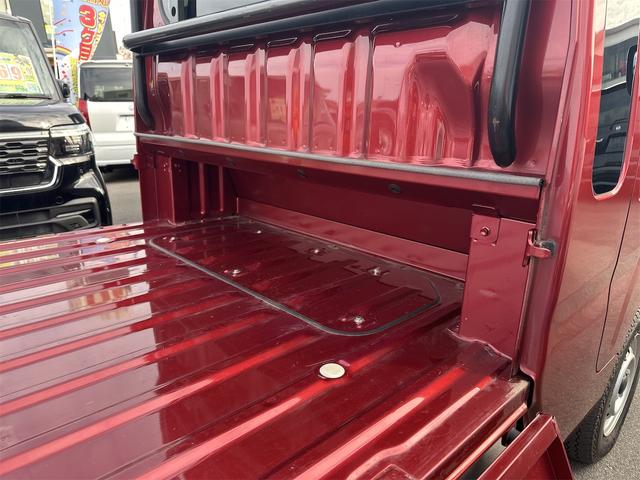 ハイゼットトラック ジャンボエクストラ 4WD スマートアシスト ナビ ワンセグTV LEDヘッドライト フォグランプ サイドガード スマートキー プッシュスタート プライバシーガラス 保証書 取説(40枚目)