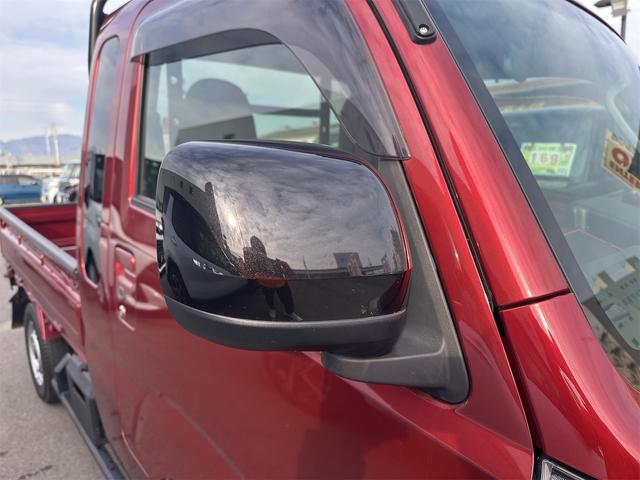 ハイゼットトラック ジャンボエクストラ 4WD スマートアシスト ナビ ワンセグTV LEDヘッドライト フォグランプ サイドガード スマートキー プッシュスタート プライバシーガラス 保証書 取説(45枚目)