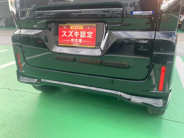 スペーシアカスタム カスタム　ＨＹＢＲＩＤ　ＧＳ　当社試乗車　前後衝突被害軽減Ｂ　前後誤発進抑制機能　車線逸脱抑制・警報機能　パーキングセンサー　アダプティブクルーズコントロール　オーディオスイッチ　オートライト　オートハイビーム　アイドリングストップ　ＬＥＤヘッドライト（4枚目）