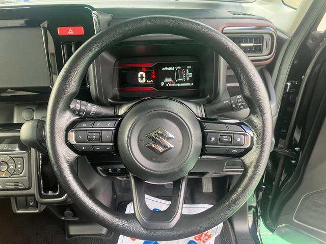 スペーシアカスタム カスタム　ＨＹＢＲＩＤ　ＧＳ　当社試乗車　前後衝突被害軽減Ｂ　前後誤発進抑制機能　車線逸脱抑制・警報機能　パーキングセンサー　アダプティブクルーズコントロール　オーディオスイッチ　オートライト　オートハイビーム　アイドリングストップ　ＬＥＤヘッドライト（8枚目）