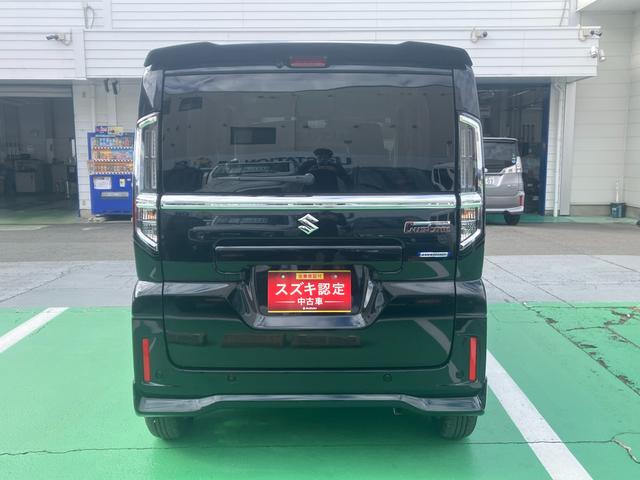 スペーシアカスタム カスタム　ＨＹＢＲＩＤ　ＧＳ　当社試乗車　前後衝突被害軽減Ｂ　前後誤発進抑制機能　車線逸脱抑制・警報機能　パーキングセンサー　アダプティブクルーズコントロール　オーディオスイッチ　オートライト　オートハイビーム　アイドリングストップ　ＬＥＤヘッドライト（15枚目）