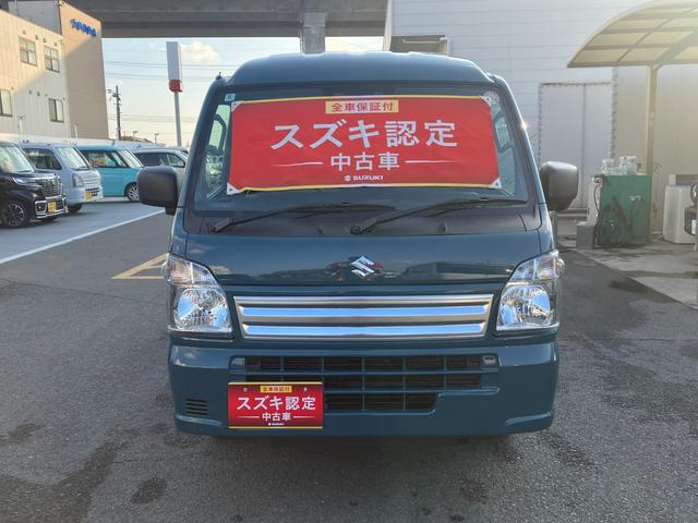 スーパーキャリイ スーパーキャリイ　Ｌ　５型　４ＡＴ　パートタイム４ＷＤ　衝突被害軽減ブレーキ　誤発進抑制機能　車線逸脱警報機能　パーキングセンサー　オートライト　オートハイビーム　アイドリングストップ　ハロゲンヘッドライト　ＬＥＤフォグ　当社試乗車（9枚目）