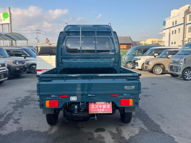 スーパーキャリイ スーパーキャリイ　Ｌ　５型　４ＡＴ　パートタイム４ＷＤ　衝突被害軽減ブレーキ　誤発進抑制機能　車線逸脱警報機能　パーキングセンサー　オートライト　オートハイビーム　アイドリングストップ　ハロゲンヘッドライト　ＬＥＤフォグ　当社試乗車（13枚目）