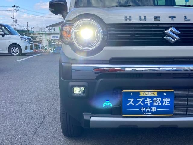ハスラー タフワイルドターボ　３型　純正ナビ　全方位モニター　前後衝突被害軽減ブレーキ　前後誤発進抑制機能　車線逸脱抑制・警報機能　パーキングセンサー　アダプティブクルーズコントロール　オーディオスイッチ　オートライト　オートハイビーム　アイドリングストップ（16枚目）