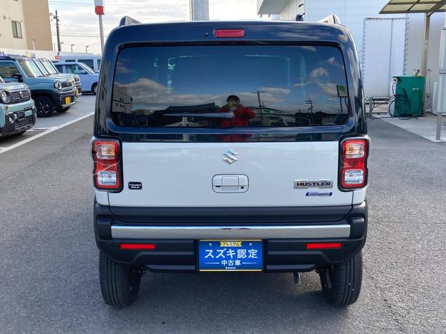 ハスラー タフワイルドターボ　３型　純正ナビ　全方位モニター　前後衝突被害軽減ブレーキ　前後誤発進抑制機能　車線逸脱抑制・警報機能　パーキングセンサー　アダプティブクルーズコントロール　オーディオスイッチ　オートライト　オートハイビーム　アイドリングストップ（19枚目）