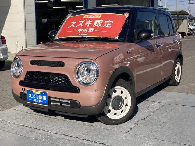 アルトラパンＬＣ ＬＣ　ＨＹＢＲＩＤ　Ｘ　６型　全方位カメラＰ　当社試乗車　前後衝突被害軽減ブレーキ　前後誤発進抑制機能　車線逸脱警報機能　パーキングセンサー　オーディオスイッチ　オートライト　オートハイビーム　アイドリングストップ　ＬＥＤヘッドライト　シートヒーター（10枚目）