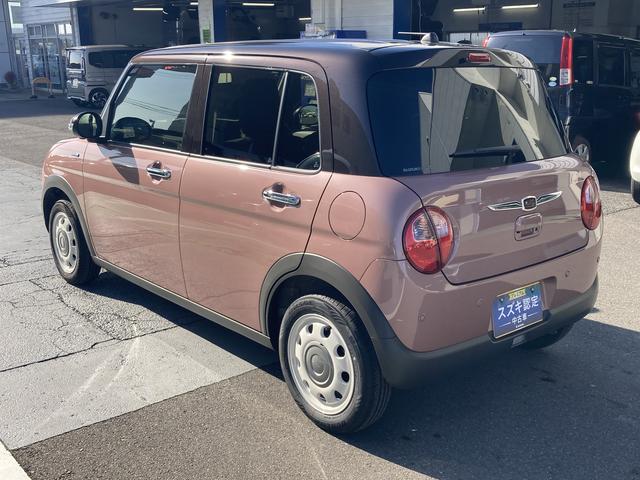 アルトラパンＬＣ ＬＣ　ＨＹＢＲＩＤ　Ｘ　６型　全方位カメラＰ　当社試乗車　前後衝突被害軽減ブレーキ　前後誤発進抑制機能　車線逸脱警報機能　パーキングセンサー　オーディオスイッチ　オートライト　オートハイビーム　アイドリングストップ　ＬＥＤヘッドライト　シートヒーター（18枚目）