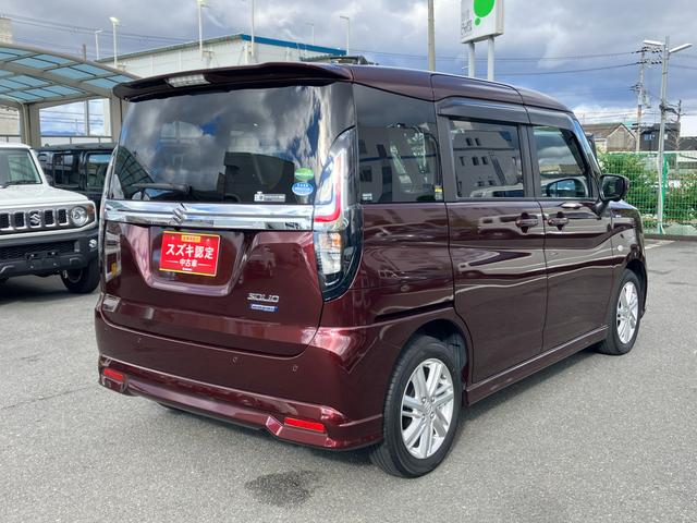 ソリオ ＨＹＢＲＩＤ　ＭＸ　純正ナビ　全方位モニタ　ＥＴＣ　ドラレコ　前後衝突被害軽減ブレーキ　前後誤発進抑制機能　車線逸脱警報機能　パーキングセンサー　アダプティブクルーズコントロール　オーディオスイッチ　オートライト　オートハイビーム　アイドリングストップ（2枚目）