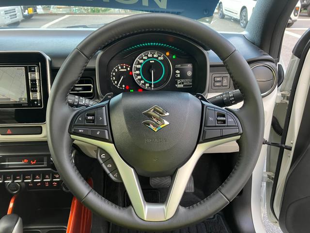 イグニス HYBRID MZ 4WD 純正メモリーナビ 全方位モニター 衝突被害軽減ブレーキ 誤発進抑制機能 車線逸脱警報機能 クルーズコントロール オーディオスイッチ オートライト オートハイビーム アイドリングストップ LEDヘッドライト LEDフォグ シートヒーター(9枚目)