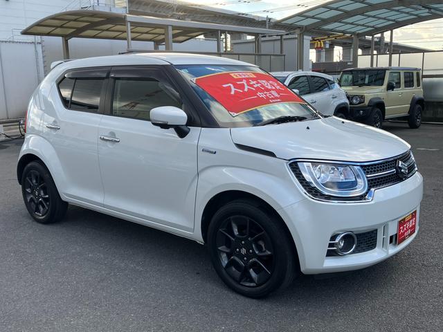 イグニス HYBRID MZ 4WD 純正メモリーナビ 全方位モニター 衝突被害軽減ブレーキ 誤発進抑制機能 車線逸脱警報機能 クルーズコントロール オーディオスイッチ オートライト オートハイビーム アイドリングストップ LEDヘッドライト LEDフォグ シートヒーター(14枚目)