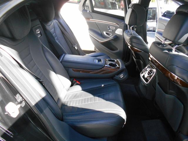 Ｓクラス Ｓ３００ｈロング　純正ナビフルセグＴＶ　Ｓ６５エクステリア　マイバッハ２０インチアルミ　マイバッハグリル　パワートランク　黒革シート・サンルーフ　ブルメスタサウンド　３６０度モニター　全席シートヒーター＆ベンチレーター（11枚目）