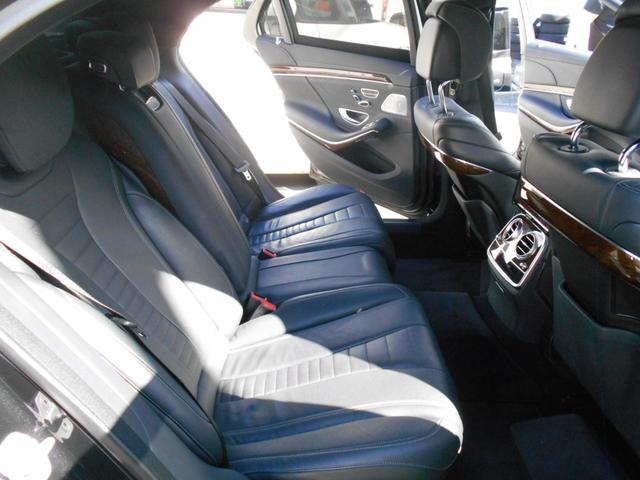 Ｓクラス Ｓ３００ｈロング　純正ナビフルセグＴＶ　Ｓ６５エクステリア　マイバッハ２０インチアルミ　マイバッハグリル　パワートランク　黒革シート・サンルーフ　ブルメスタサウンド　３６０度モニター　全席シートヒーター＆ベンチレーター（14枚目）