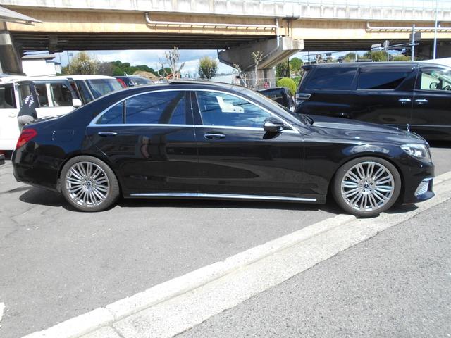 Ｓクラス Ｓ３００ｈロング　純正ナビフルセグＴＶ　Ｓ６５エクステリア　マイバッハ２０インチアルミ　マイバッハグリル　パワートランク　黒革シート・サンルーフ　ブルメスタサウンド　３６０度モニター　全席シートヒーター＆ベンチレーター（43枚目）