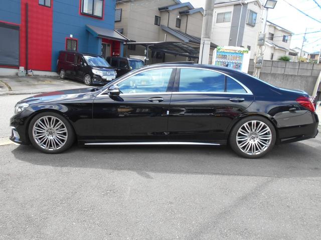 Ｓクラス Ｓ３００ｈロング　純正ナビフルセグＴＶ　Ｓ６５エクステリア　マイバッハ２０インチアルミ　マイバッハグリル　パワートランク　黒革シート・サンルーフ　ブルメスタサウンド　３６０度モニター　全席シートヒーター＆ベンチレーター（44枚目）