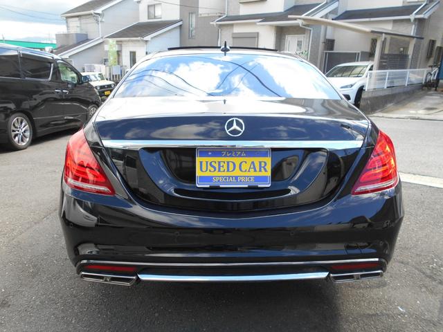 Ｓクラス Ｓ３００ｈロング　純正ナビフルセグＴＶ　Ｓ６５エクステリア　マイバッハ２０インチアルミ　マイバッハグリル　パワートランク　黒革シート・サンルーフ　ブルメスタサウンド　３６０度モニター　全席シートヒーター＆ベンチレーター（50枚目）