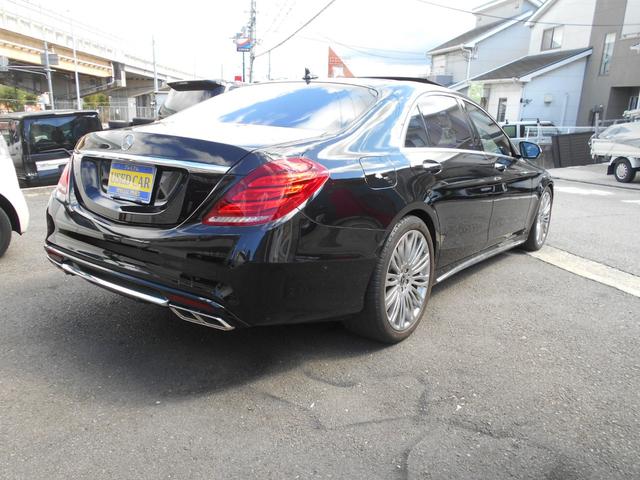 Ｓクラス Ｓ３００ｈロング　純正ナビフルセグＴＶ　Ｓ６５エクステリア　マイバッハ２０インチアルミ　マイバッハグリル　パワートランク　黒革シート・サンルーフ　ブルメスタサウンド　３６０度モニター　全席シートヒーター＆ベンチレーター（51枚目）