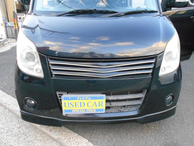 パレット ＸＳ　禁煙車　ナビ　フルセグテレビ　Ｂｌｕｅｔｏｏｔｈ　ＨＩＤヘッドライト　左リアパワースライドドア　プッシュスタート　スマートキー　ローダウン　フルエアロ　社外１６インチアルミ　前後ドライブレコーダー（35枚目）