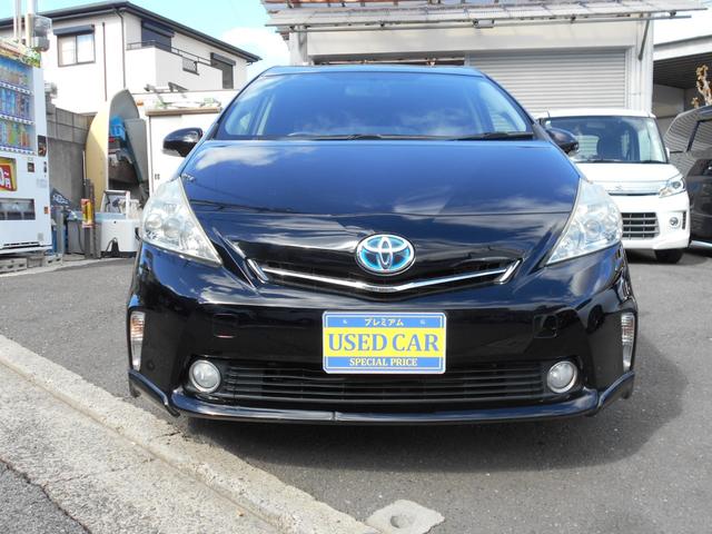 プリウスアルファ Ｓ　８インチナビ　フルセグテレビ　Ｂｌｕｅｔｏｏｔｈ　ＤＶＤ再生（4枚目）