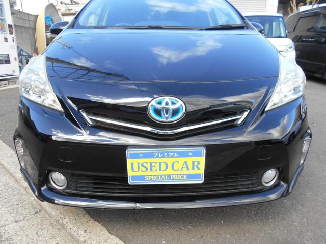 プリウスアルファ Ｓ　８インチナビ　フルセグテレビ　Ｂｌｕｅｔｏｏｔｈ　ＤＶＤ再生（39枚目）