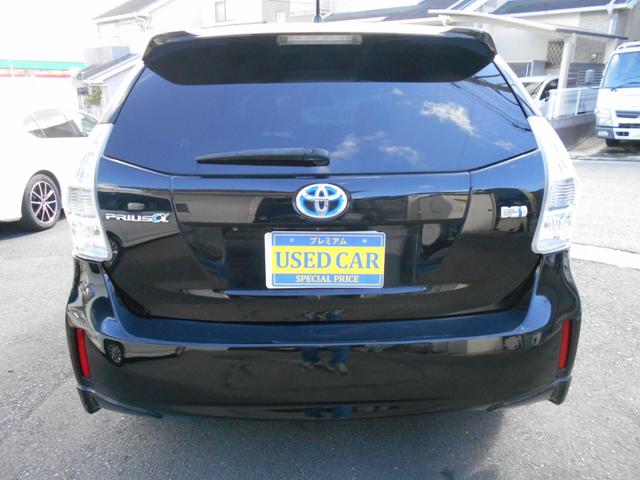 プリウスアルファ Ｓ　８インチナビ　フルセグテレビ　Ｂｌｕｅｔｏｏｔｈ　ＤＶＤ再生（42枚目）