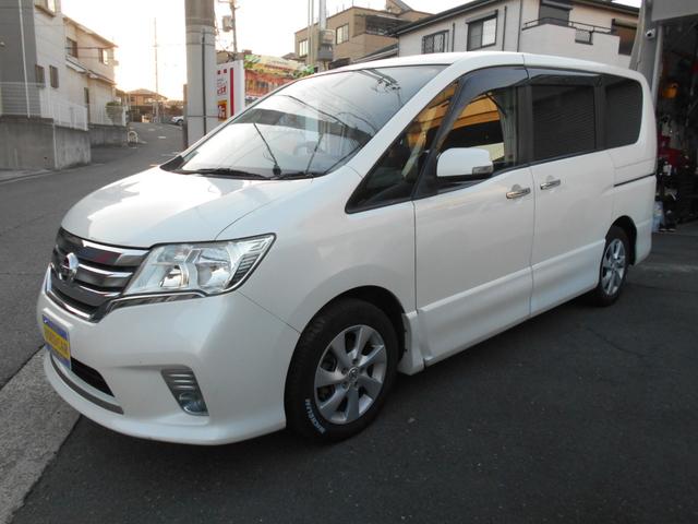 セレナ ハイウェイスターG S-ハイブリッド 1年保証S ハイブリッド ナビ フルセグテレビBluetooth 両側パワースライドドア プッシュスタート スマートキー HIDヘッドライト フォグランプ ETC(35枚目)