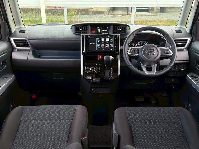 トール カスタムG ターボ 9インチディスプレイオーディオ USB 走行無制限1年保証 前後コーナーセンサー 9インチディスプレイオーディオ 両側電動スライドドア アダプティブクルーズコントロール 電子パーキング フルセグTV Bluetooth LEDヘッドライト(5枚目)