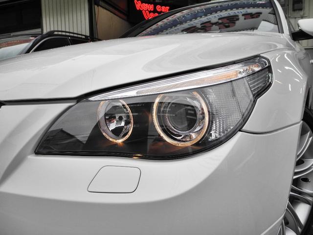 5シリーズ 525i Mスポーツパッケージ 屋内保管HDDマルチハーフレザーインテリアパワーシートETCHIDリアスポイラー禁煙車走行20000KM(20枚目)