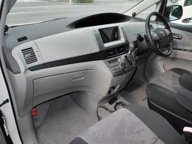 エスティマ アエラス　ナビ地デジフルセグＴＶバックカメラ左パワースライドドア１９インチアルミＥＴＣＨＩＤ８人乗り禁煙車（7枚目）