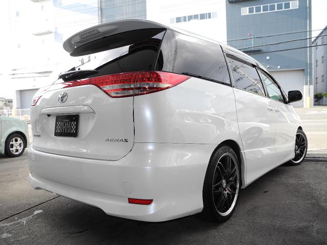 エスティマ アエラス　ナビ地デジフルセグＴＶバックカメラ左パワースライドドア１９インチアルミＥＴＣＨＩＤ８人乗り禁煙車（20枚目）