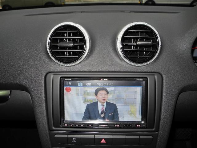 A3 スポーツバック1.4TFSI 1オーナー屋内保管純正ナビ地デジフルセグTVバックカメラETCHID禁煙車走行23000KM(12枚目)