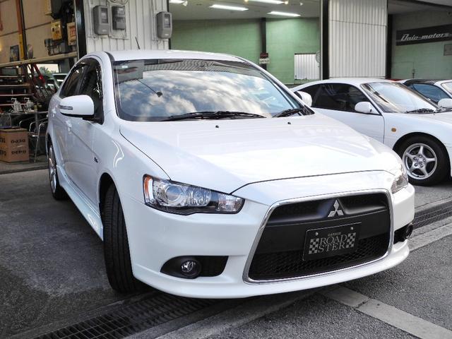 ギャランフォルティススポーツバック スポーツ 1オーナーナビ地デジフルセグTVバックカメラETCHIDスマートキーパドルシフトディーラー下取り禁煙車整備記憶簿6枚(3枚目)