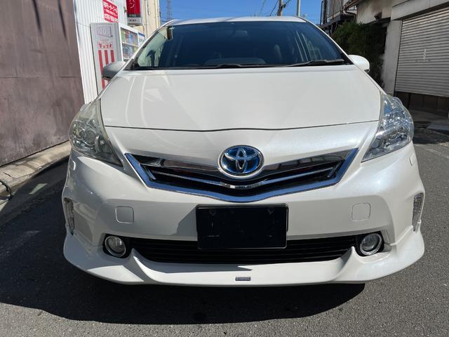 プリウスアルファ Ｓツーリングセレクション　フルセグＴＶ　Ｂｌｕｅｔｏｏｔｈ　Ｂカメラ　ＥＴＣ　ドラレコ　ＬＥＤライト　モデリスタエアロ（3枚目）