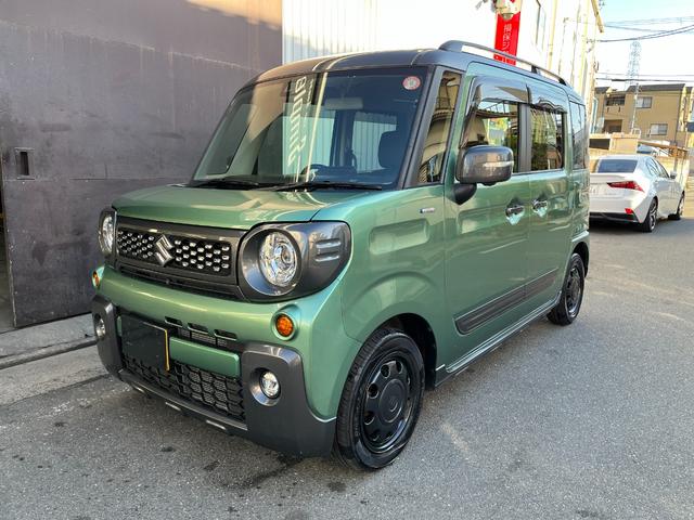 スペーシアギア ハイブリッドＸＺ　全方位モニター用カメラパッケージ装着車　８インチナビ　フルセグＴＶ　Ｂｌｕｅｔｏｏｔｈ　ＥＴＣ　デュアルセンサーブレーキサポート　ＬＥＤライト　ヘッドアップディスプレイ（4枚目）