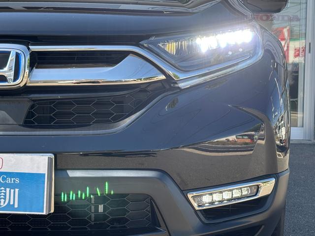 ＣＲ－Ｖハイブリッド ｅ：ＨＥＶ　ＥＸ・ブラックエディション　Ｈセンシング　純正サンルーフ　ＬＥＤヘッド　社外フローティングナビ　ＴＶ　Ｂカメラ　全席シートヒーター　パワーテールゲート　社外後席モニター　前後ドラレコ　純正１８インチＡＷ（22枚目）