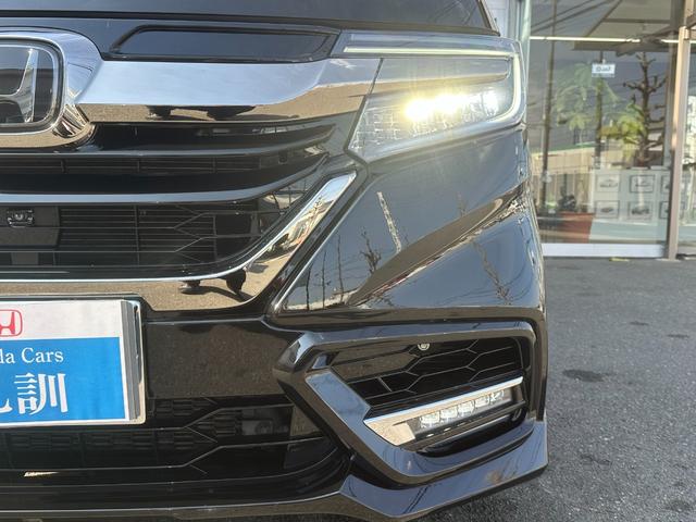 ステップワゴン ｅ：ＨＥＶモデューロＸ　ホンダセンシング　Ｈセンシング　純正ナビ　ＴＶ　マルチカメラ　ＥＴＣ２．０　ＬＥＤヘッド＆フォグ　前後ドラレコ　前席シートヒータ　純正後席モニタ＆Ｄインナーミラー＆バイザー　両電動スラドア　ハーフレザー　純正１６ＡＷ（15枚目）