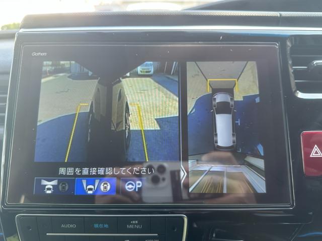 ステップワゴン ｅ：ＨＥＶモデューロＸ　ホンダセンシング　Ｈセンシング　純正ナビ　ＴＶ　マルチカメラ　ＥＴＣ２．０　ＬＥＤヘッド＆フォグ　前後ドラレコ　前席シートヒータ　純正後席モニタ＆Ｄインナーミラー＆バイザー　両電動スラドア　ハーフレザー　純正１６ＡＷ（36枚目）