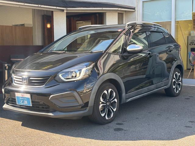 フィット e:HEVクロスター Hセンシング 純正ギャザーズナビ Bカメラ ETC ACC スマートキー ナビ装着用スペシャルPKG Bluetooth接続 ルーフレール LEDヘッドライト 純正16インチAW(12枚目)