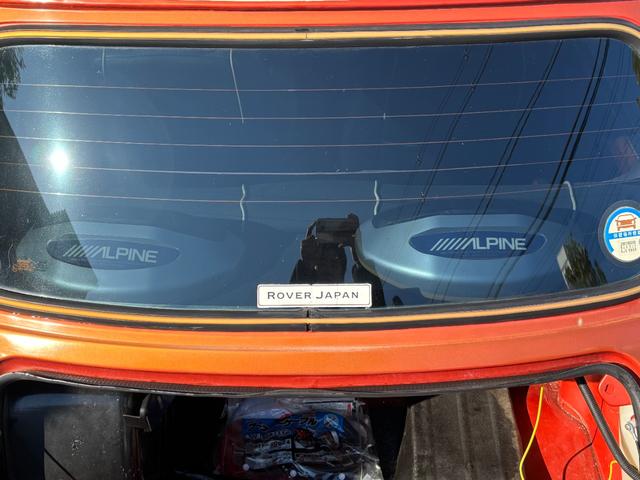 MINI クーパー スポーツパックリミテッド ワイドオーバーフェンダー 純正13インチAW モトリタウッドシフト 本革シート フロントフォグランプ カロッツェリアオーディオ アルパインスピーカー ETC(57枚目)