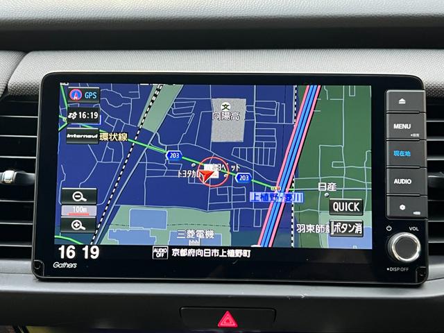 フィット e:HEVクロスター Hセンシング 純正ギャザーズナビ Bカメラ ETC ACC スマートキー ナビ装着用スペシャルPKG Bluetooth接続 LEDヘッドライト 純正16インチAW(49枚目)